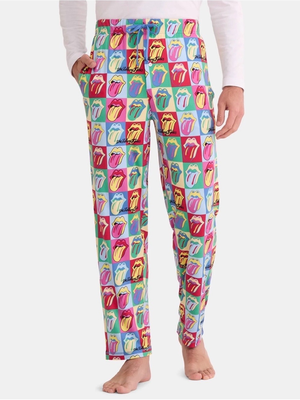 The Rolling Stones Unisex Pajama Pants Size 2XL